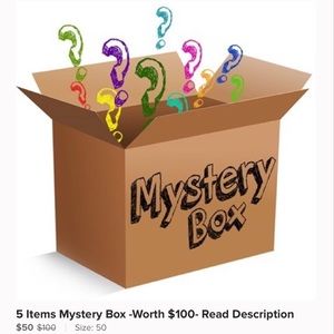 5 Items Mystery Box -Worth $100- Read Description